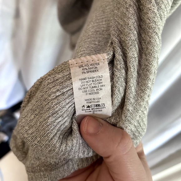 Maronie by Anthropologie Y2K Ruffled Short Sundress in Gray / Small - Picture 6 of 9